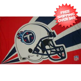Tennessee Titans Helmet Flag <B>BLOWOUT SALE</B>