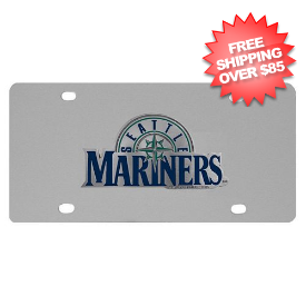 Seattle Mariners Logo License Plate