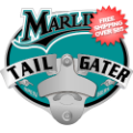 Car Accessories, Hitch Covers: Florida Marlins Hitch Cover Bottle Opener