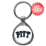 Pittsburgh Panthers NCAA Key Ring
