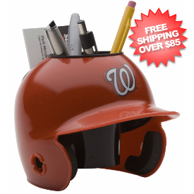 Washington Nationals Miniature Batters Helmet Desk Caddy SALE