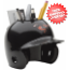 Baltimore Orioles Miniature Batters Helmet Desk Caddy