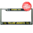 Georgia Tech Yellow Jackets License Plate Frame Chrome Deluxe