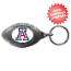 Arizona Wildcats Pewter Key Ring