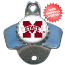 Mississippi State Bulldogs Wall Mounted Bottle Opener