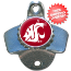 Washington State Cougars Wall Mounted Bottle Opener