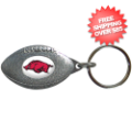 Gifts, Novelties: Arkansas Razorbacks Pewter Key Ring