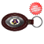 East Carolina Pirates Leather Key Chain