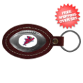 Gifts, Novelties: Iowa State Cyclones Leather Football Key Ring
