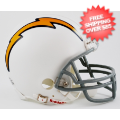 Helmets, Mini Helmets: San Diego Chargers 1961 to 1973 Riddell Mini Replica Throwback Helmet <B>SA...