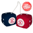 Boston Red Sox Fuzzy Dice