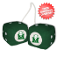 Marshall Thundering Herd Fuzzy Dice