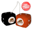 Oregon State Beavers Fuzzy Dice