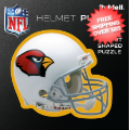 Gifts, Holiday: Arizona Cardinals Helmet Puzzle 100 Pieces Riddell SALE