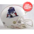 Helmets, Mini Helmets: New England Patriots 1982 to 1989 Riddell Mini Replica Throwback Helmet <B>...