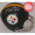 Jack Ham Pittsburgh Steelers Autographed Mini Helmet