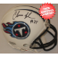 Chris Johnson Tennessee Titans Autographed Mini Helmet
