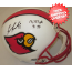 Brian Brohm Louisville Cardinals Autographed Helmet Full Size Replica