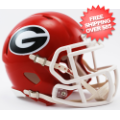 Helmets, Mini Helmets: Georgia Bulldogs NCAA Mini Speed Football Helmet