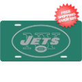 Car Accessories, License Plates: New York Jets Green License Plate Laser Cut