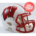 Helmets, Mini Helmets: Wisconsin Badgers NCAA Mini Speed Football Helmet