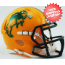 North Dakota State Bison NCAA Mini Speed Football Helmet