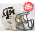 Helmets, Mini Helmets: Texas A&M Aggies NCAA Mini Speed Football Helmet <i>Gloss White</i>
