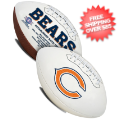 Collectibles, Footballs: Chicago Bears NFL Signature Series Full Size Football