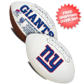 Collectibles, Footballs: New York Giants NFL Signature Series Full Size Football