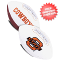 Collectibles, Footballs: Oklahoma State Cowboys NCAA Signature Series Full Size Football <B>SALE</B>
