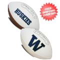 Collectibles, Footballs: Washington Huskies NCAA Signature Series Full Size Football