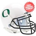 Helmets, Mini Helmets: Oregon Ducks Mini XP Authentic Helmet Schutt <B>White</B>