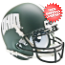 Ohio Bobcats Mini XP Authentic Helmet Schutt <B>Matte Green</B>