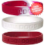 Mississippi State Bulldogs Rubber Wristbands 3 Pack