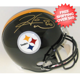 Hines Ward Pittsburgh Steelers Autographed Full Size Authentic Helmet