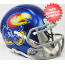 Kansas Jayhawks NCAA Mini Speed Football Helmet <i>Oversized Decal</i>