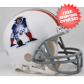 Helmets, Mini Helmets: New England Patriots 1965 to 1981 Riddell Mini Replica Throwback Helmet <B>...