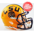Helmets, Mini Helmets: LSU Tigers NCAA Mini Speed Football Helmet