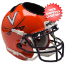 Virginia Cavaliers Miniature Football Helmet Desk Caddy <B>Orange</B>