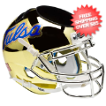 Office Accessories, Desk Items: Tulsa Golden Hurricane Mini Football Helmet Desk Caddy <B>Chrome</B>