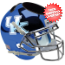 Kentucky Wildcats Miniature Football Helmet Desk Caddy <B>Chrome Blue</B>
