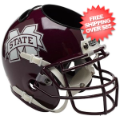Office Accessories, Desk Items: Mississippi State Bulldogs Miniature Football Helmet Desk Caddy <B>Matte</B...