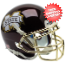 Mississippi State Bulldogs Mini XP Authentic Helmet Schutt <B>Chrome Gold Mask</B>