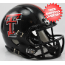 Texas Tech Red Raiders NCAA Mini Speed Football Helmet <i>Chrome Decal</i>