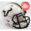 South Florida Bulls NCAA Mini Speed Football Helmet <i>White</i>