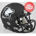Helmets, Mini Helmets: Northern Illinois Huskies NCAA Mini Speed Football Helmet <i>Matte Black</i...