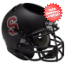 Stanford Cardinal Miniature Football Helmet Desk Caddy <B>Matte Black</B>