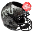 TCU Horned Frogs Miniature Football Helmet Desk Caddy <B>Slate</B>