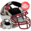 Fresno State Bulldogs Miniature Football Helmet Desk Caddy <B>Chrome</B>
