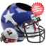 Texas Tech Red Raiders Miniature Football Helmet Desk Caddy <B>Star and State</B>